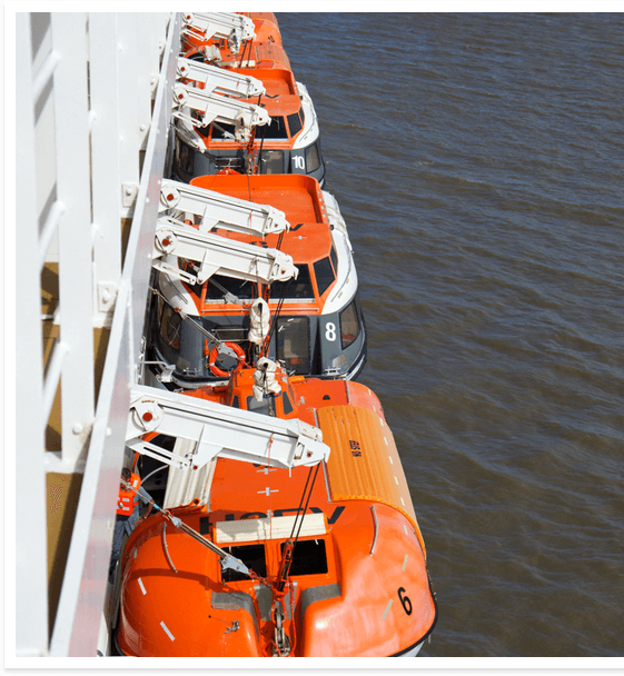 Lifeboat / Rescue Boat / Davit Service Station 